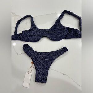 MyBrazilianShop underwire sparkle bikini set